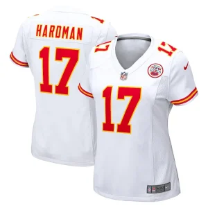 Mecole Hardman Kansas City Chiefs Nike Women's Game Jersey - White