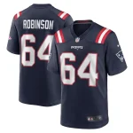 Layden Robinson New England Patriots Nike Game Jersey - Navy