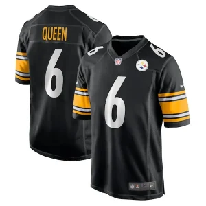 Patrick Queen Pittsburgh Steelers Nike Game Jersey - Black