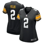 Justin Fields Pittsburgh Steelers Nike Women's Alternate Game Jersey – Black