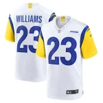Kyren Williams Los Angeles Rams Nike Game Jersey - White/Royal
