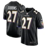 J.K. Dobbins Baltimore Ravens Nike Game Jersey - Black/Purple/White