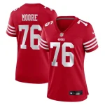 Jaylon Moore San Francisco 49ers Nike Women's Game Jersey - Scarlet