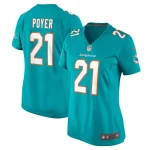 Jordan Poyer Miami Dolphins Nike Women's Game Jersey - Aqua
