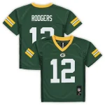 Aaron Rodgers Green Bay Packers Preschool Replica Player Jersey - Green
