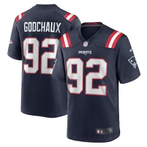 Davon Godchaux New England Patriots Nike Game Jersey - Navy