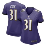 Dalvin Cook Baltimore Ravens Nike Women's Game Jersey - Purple