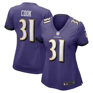 Dalvin Cook Baltimore Ravens Nike Women's Game Jersey - Purple
