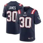 D.J. James New England Patriots Nike Team Game Jersey - Navy
