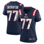 Chukwuma Okorafor New England Patriots Nike Women's Game Jersey - Navy