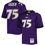Jonathan Ogden Baltimore Ravens Legacy Replica Jersey - Purple