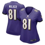 Devontez Walker Baltimore Ravens Nike Women's Game Jersey - Purple
