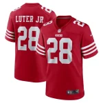 Darrell Luter Jr. San Francisco 49ers Nike Game Jersey - Scarlet