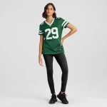 Jarrick Bernard Converse New York Jets Nike Women's Team Game Jersey - Legacy Green