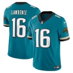 Trevor Lawrence Jacksonville Jaguars Nike Prowler Throwback Vapor F.U.S.E. Limited Jersey - Teal