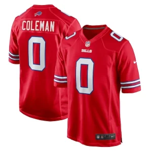 Keon Coleman Buffalo Bills Nike Alternate Game Jersey - Red/White