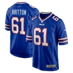 Gunner Britton Buffalo Bills Nike Game Jersey - Royal