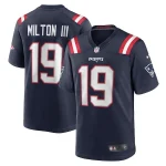 Joe Milton III New England Patriots Nike Game Jersey - Navy