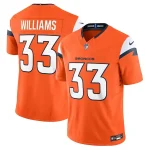Javonte Williams Denver Broncos Nike Vapor F.U.S.E. Limited Jersey - Orange
