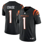 Ja'Marr Chase Cincinnati Bengals Nike Vapor Untouchable Limited Jersey - Black