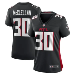 Jase McClellan Atlanta Falcons Nike Women's Game Jersey - Black