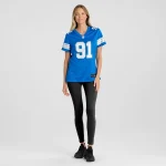 Levi Onwuzurike Detroit Lions Nike Women's Team Game Jersey - Blue