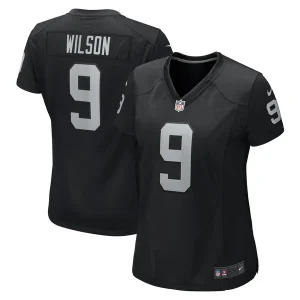 Tyree Wilson Las Vegas Raiders Nike Women's Game Jersey - Black