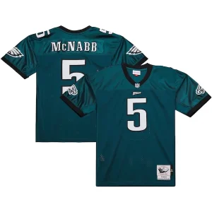 Donovan McNabb Philadelphia Eagles 1999 Authentic Throwback Retired Player Jersey - Midnight Green