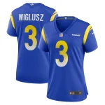 Sam Wiglusz Los Angeles Rams Nike Women's Game Jersey - Royal