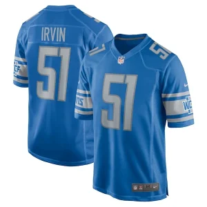 Bruce Irvin Detroit Lions Nike Game Jersey - Blue
