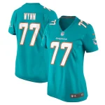 Isaiah Wynn Miami Dolphins Nike Women's Game Jersey - Aqua