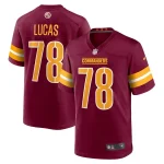 Cornelius Lucas Washington Commanders Nike Game Jersey - Burgundy