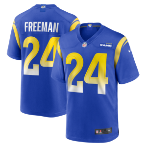 Royce Freeman Los Angeles Rams Nike Game Jersey - Royal