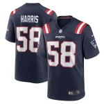 Marcus Harris New England Patriots Nike Team Game Jersey - Navy