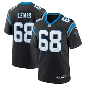 Damien Lewis Carolina Panthers Nike Game Jersey - Black