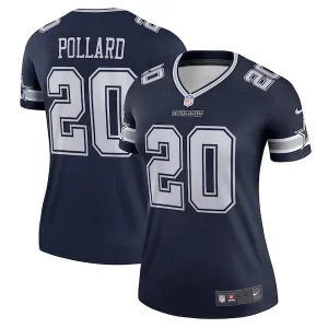 Tony Pollard Dallas Cowboys Nike Women's Legend Jersey - Navy/White