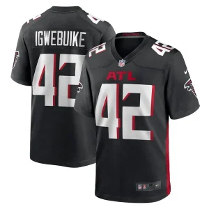 Godwin Igwebuike Atlanta Falcons Nike Game Jersey - Black