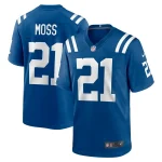 Zack Moss Indianapolis Colts Nike Game Player Jersey - Royal/Blue