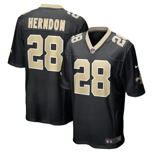 Tre Herndon New Orleans Saints Nike Game Jersey - Black