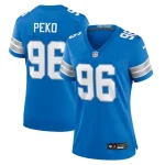 Kyle Peko Detroit Lions Nike Women's Game Jersey - Blue