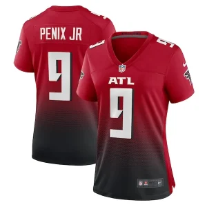 Michael Penix Jr. Atlanta Falcons Nike Women's Alternate Game Jersey - Red/Black