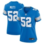 Netane Muti Detroit Lions Nike Women's Game Jersey - Blue