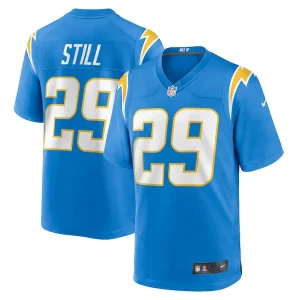 Tarheeb Still Los Angeles Chargers Nike Team Game Jersey - Powder Blue
