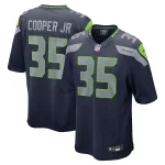 Ryan Cooper Jr. Seattle Seahawks Nike Team Game Jersey - College Navy