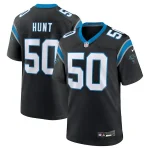 Robert Hunt Carolina Panthers Nike Game Jersey - Black