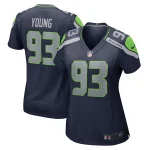 Cameron Young Seattle Seahawks Nike Women's Game Jersey - College Navy