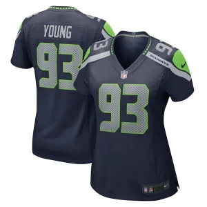 Cameron Young Seattle Seahawks Nike Women's Game Jersey - College Navy