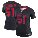 Will Anderson Jr. Houston Texans Nike Women's Alternate Legend Player Performance Top - Navy/Red