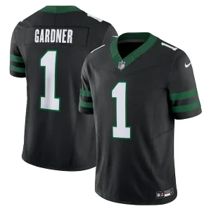 Ahmad Sauce Gardner New York Jets Nike Alternate Vapor F.U.S.E. Limited Jersey - Legacy Black/White