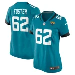 Javon Foster Jacksonville Jaguars Nike Women's Game Jersey - Teal